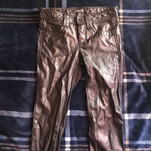 bebe Faux Leather Pants